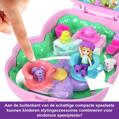 Playset Polly Pocket Tea Time Rabbit Box