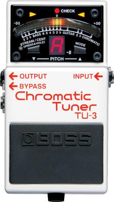 Boss TU-3 Chromatic Tuner stemapparaat