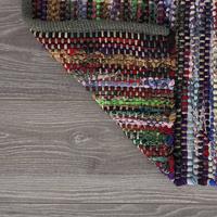Badmat Sealskin Madras 100% katoen 90x60 cm Multi - thumbnail