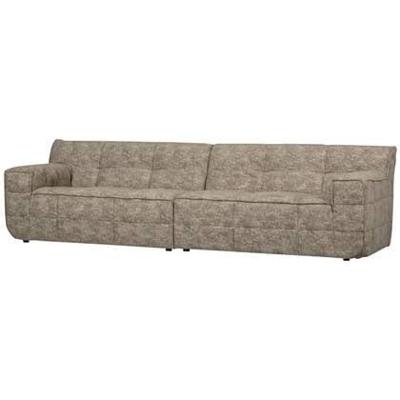 WOOOD 4-zits Bank 'Timor' Chenille, kleur Naturel