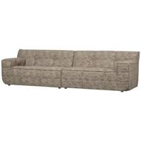 WOOOD 4-zits Bank 'Timor' Chenille, kleur Naturel - thumbnail