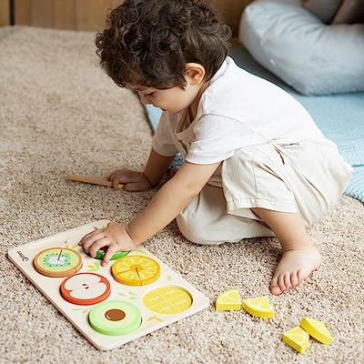 Classic World world houten fruit puzzel breuken, 22dlg. Classic World world houten fruit puzzel breuken, 22dlg.
