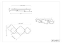 Trio Design plafondlampRama 3800lm - hout met zwart - 643210332 - thumbnail