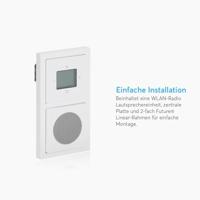 Busch-Jaeger 2CKA008200A0155 Inbouwradio Inzetstuk Verkeerswit, Wit 1 stuk(s) - thumbnail