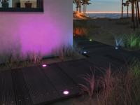 Paulmann Floor 94751 Verlichtingssysteem Plug&Shine ZigBee LED-buiteninbouwlamp (uitbreiding) LED 2 W RGBW RVS - thumbnail