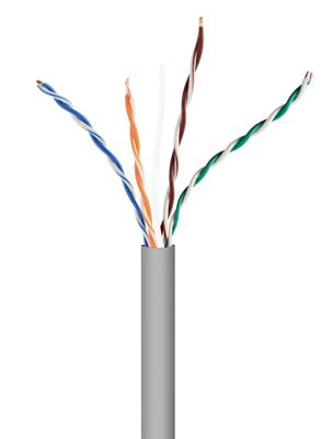 Gembird UPC-5004E-SOL CAT5e UTP LAN-kabel (CCA), massief, 305m, grijs