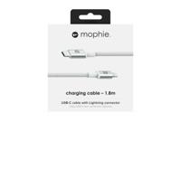 Mophie Usb C naar Apple Lightning Kabel 1.8m Wit - thumbnail
