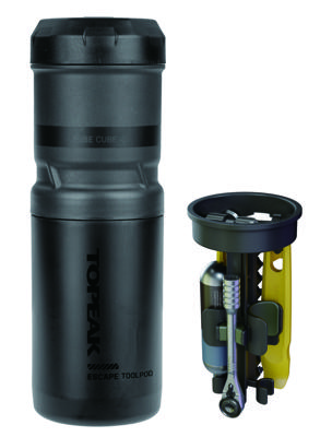 Topeak escape toolpod tool bottle with tool set Topeak escape toolpod tool bottle with tool set