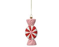 Kersthanger snoep 12.5 cm roze / rood - thumbnail
