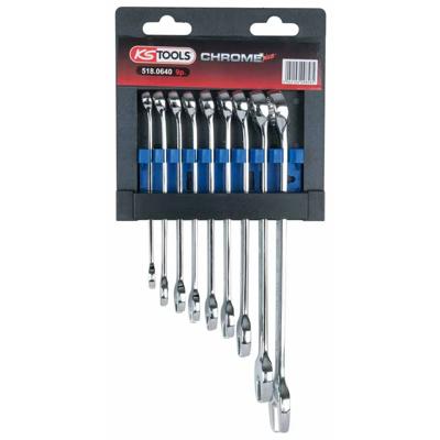 KS Tools 518.0640 518.0640 Ring-steeksleutelset Sleutelbreedte (metrisch) 8 - 19 mm KS Tools 518.0640 518.0640 Ring-steeksleutelset Sleutelbreedte (metrisch) 8 - 19 mm
