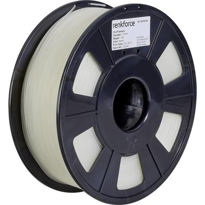 Renkforce RF-4511200 Filament PLA kunststof 1.75 mm 1000 g Transparant 1 stuk(s) Renkforce RF-4511200 Filament PLA kunststof 1.75 mm 1000 g Transparant 1 stuk(s)