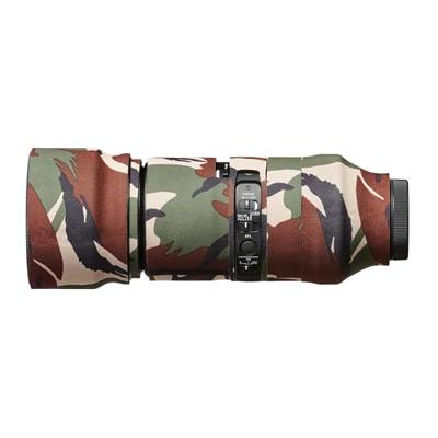 easyCover Lens Oak for Sigma 100-400mm F/5-6.3 DG DN OS | C (Sony E / Leica L) Green Camouflage