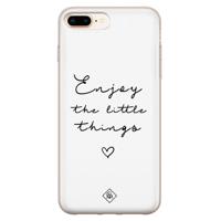 iPhone 8 Plus/7 Plus siliconen hoesje - Enjoy life - thumbnail