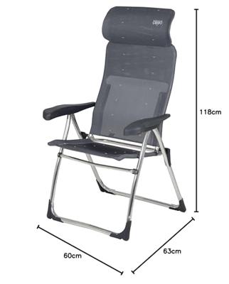 Crespo - AL-215 Compact Campingstoel Crespo - AL-215 Compact Campingstoel