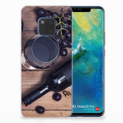 Huawei Mate 20 Pro | Siliconen Case | Wijn Huawei Mate 20 Pro | Siliconen Case | Wijn