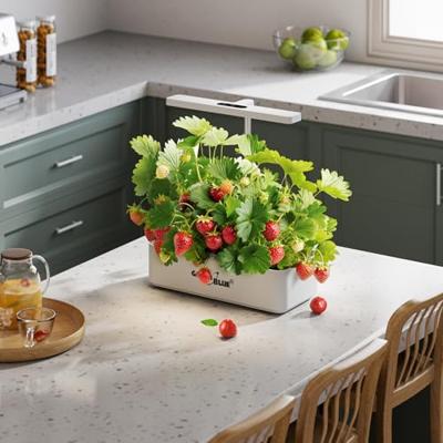 GreenBlue Intelligent Indoor Plant Growing System, SMART pot, 4L inhoud, voor 12 planten, full spectrum LED's, GB133 GreenBlue Intelligent Indoor Plant Growing System, SMART pot, 4L inhoud, voor 12 planten, full spectrum LED's, GB133