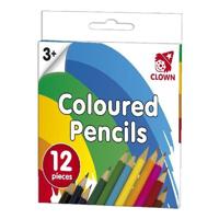 Clown kleurpotloden 12 stuks - thumbnail