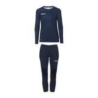 Uhlsport Progressive Keepersset Lange Mouwen Kids Donkerblauw - thumbnail