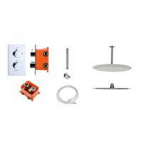 Regendoucheset Best Design Verona P300 Inbouw Met Inbouwbox Chroom - thumbnail