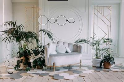 Searchlight Led vloerlampCirque - EU25771-5BK