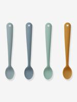Set van 4 educatieve lepels Siv - LIEWOOD blauw - thumbnail