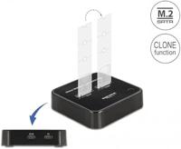 Delock 64178 M.2 dockingstation voor 2 x M.2 SATA SSD met kloonfunctie - thumbnail
