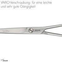 Jaguar Scissors White Line Satin 5,5" - thumbnail
