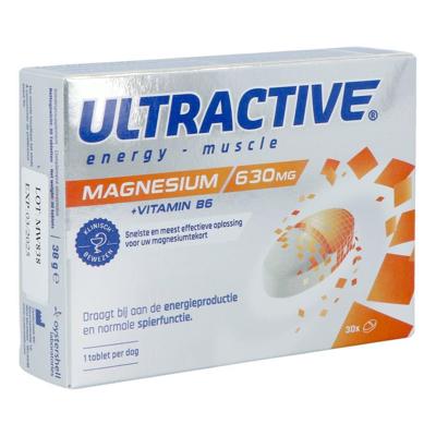 Ultractive Magnesium 630mg Comp 30