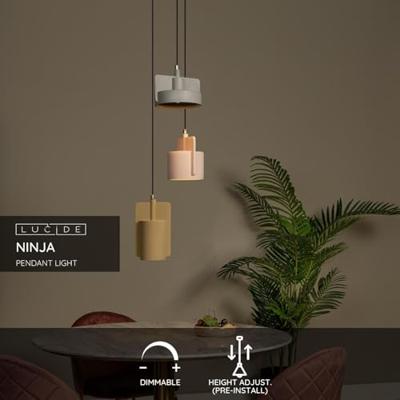 Lucide NINJA - Hanglamp - 3xE27 - Multicolor