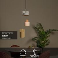 Lucide NINJA - Hanglamp - 3xE27 - Multicolor - thumbnail