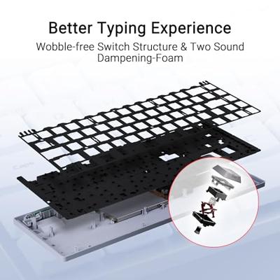 Asus ROG Falchion RX Low Profile Draadloos Wit - thumbnail