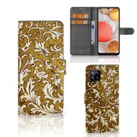 Wallet Case Samsung Galaxy A42 5G Barok Goud - thumbnail