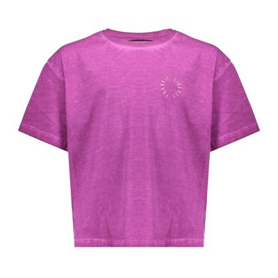 Frankie & Liberty Meisjes t-shirt - Paris - Purple Pink