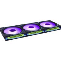 Lian Li UNI FAN SL-INF 120 Wireless , 3-pack, Black, ARGB Reverse Blade PWM - thumbnail