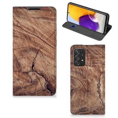 Samsung Galaxy A72 (5G/4G) Book | Wallet Case | Tree Trunk
