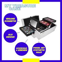 Zmile zilveren cosmetica koffer My Treasure Case 113-delig - thumbnail