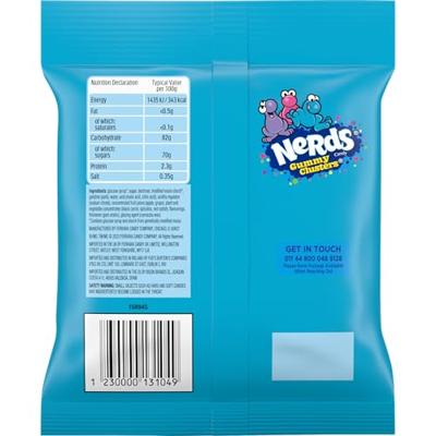 Nerds gummy clusters berries zakje (10x113 gram)