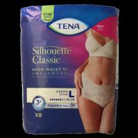 Tena Silhouet plus high waist creme L 8 Stuks - thumbnail