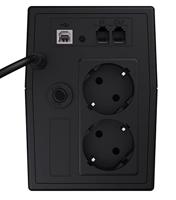 Green Cell UPS02 UPS Line-interactive 0,8 kVA 480 W 2 AC-uitgang(en) - thumbnail