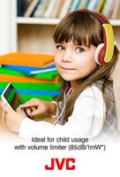 JVC HA-KD5-V-E On Ear koptelefoon Kabel Lila, Groen Volumebegrenzing, Lichtgewicht Kinderen - thumbnail