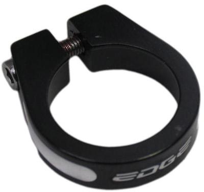 Edge Zadelpenklem ø31,8 mm aluminium met inbusbout - zwart