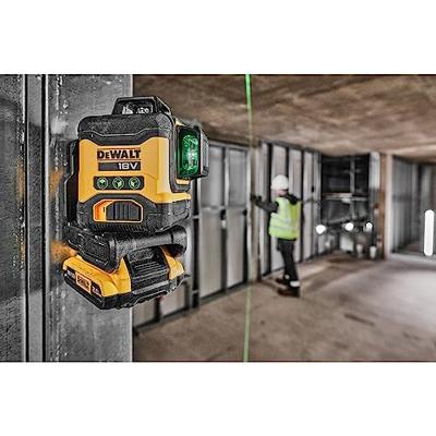DeWALT DCLE34031D1 3x360° Compacte kruislijnlaser groen 18V XR 2.0Ah in koffer - thumbnail