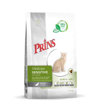 Prins kattenvoer VitalCare Sensitive Hypoallergic 1,5 kg