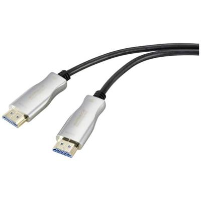 SpeaKa Professional SP-9019356 HDMI-kabel HDMI Aansluitkabel HDMI-A-stekker, HDMI-A-stekker 50.00 m Zwart 4K UHD, Afgeschermd SpeaKa Professional SP-9019356 HDMI-kabel HDMI Aansluitkabel HDMI-A-stekker, HDMI-A-stekker 50.00 m Zwart 4K UHD, Afgeschermd