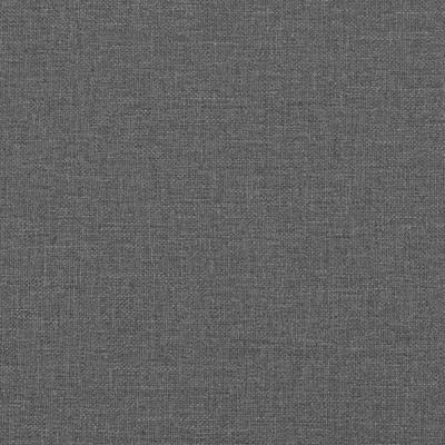 Bedframe zonder matras "Hanko" stof donkergrijs 140x200 cm