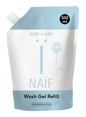 Naïf Baby&Kids Reinigende Wasgel Navulling 500ml