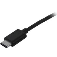 .com USB2CC2M - USB-kabel - USB-C (M) naar USB-C (M) - Thunderbolt 3 / USB 2.0 - 2 m - zwart - thumbnail