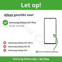 NorthLife - Samsung Galaxy S21 Plus - Backcover hoesje Echt Leer - Cognac - thumbnail