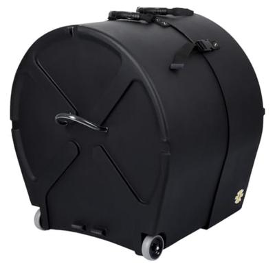 Hardcase HN22B koffer voor 22 inch bassdrum met wielen