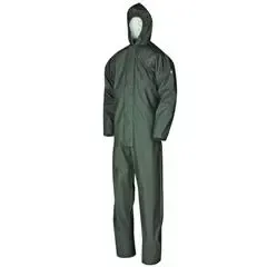 Spuitoverall/ regenoverall flexothane groen m nr 4964